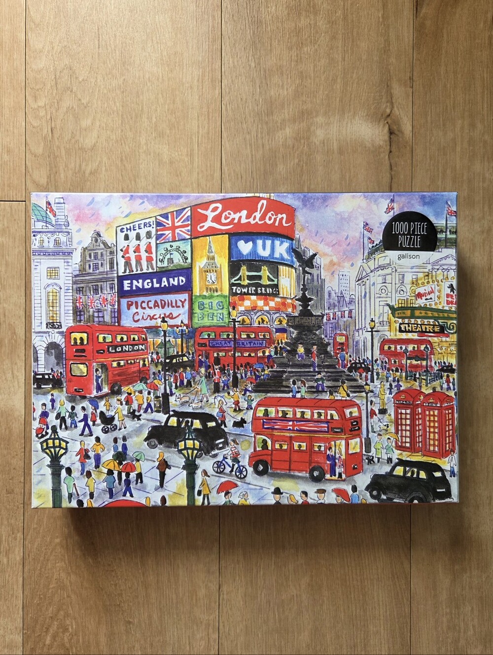 Galison 1000 Piece Puzzle - London By Michael Storrings